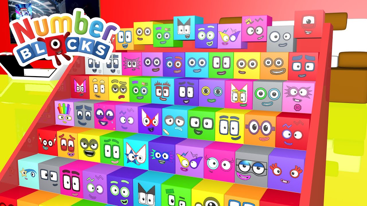 Numberblocks Cube Step Squad 1 – 100 Song | Learning Numbers 1 to 100 for Kids