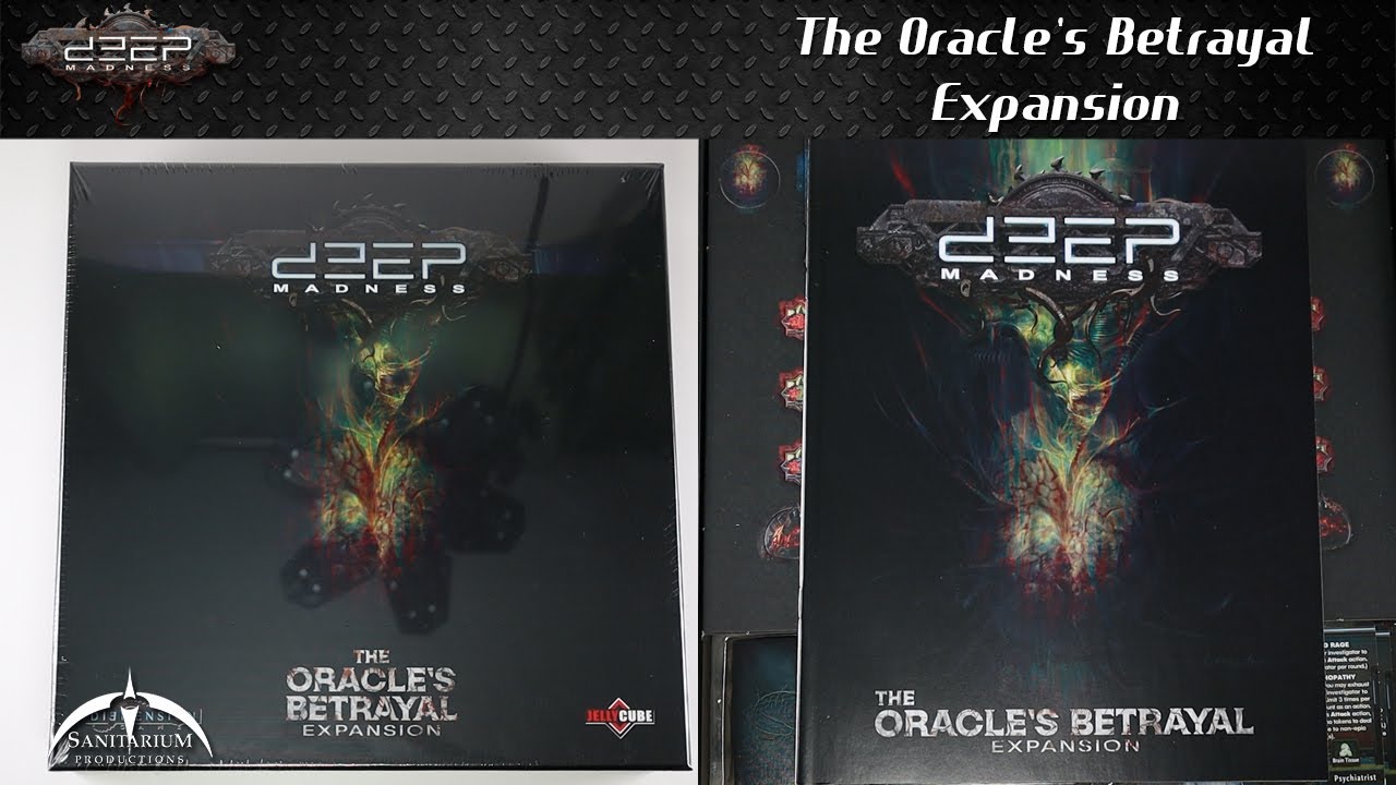 Deep Madness The Oracle's Betrayal Expansion Unboxing