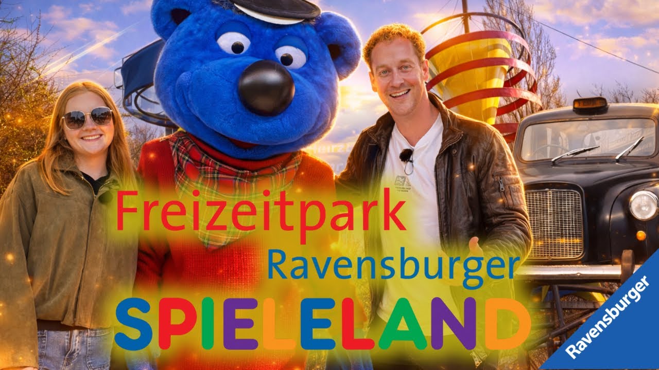 Freizeitpark Ravensburger Spieleland 2026 - Hier werden eure Spiele lebendig 