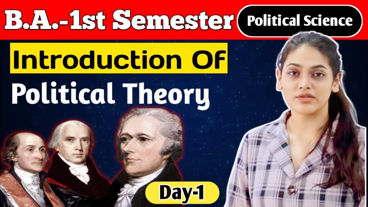 Day-1 || BA 1st semester Political Science Unit-1 ( Introduction to political theory) by Vidhi Ma&rsquo;am