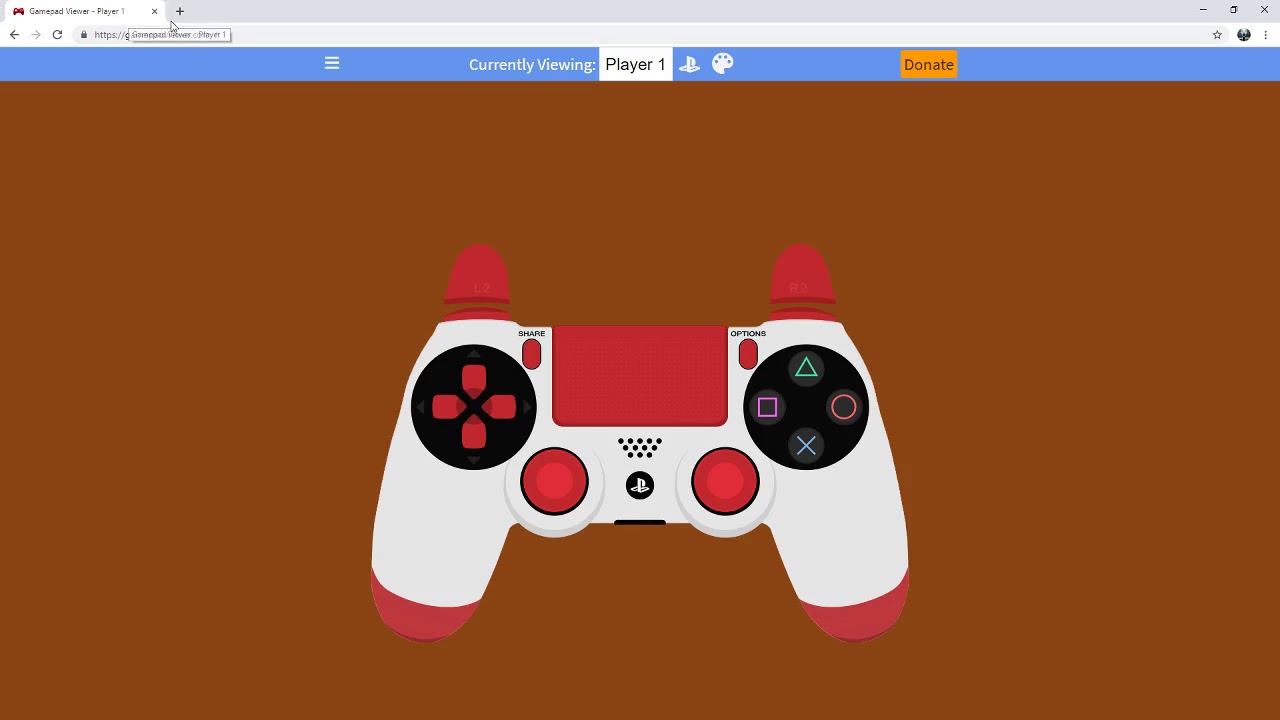 how to show a controller on stream with OBS studio