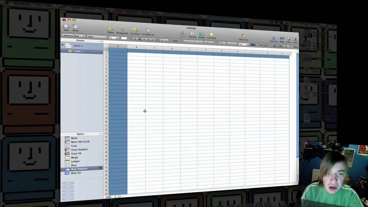 iWork '09 Review Part 2- Numbers and overview