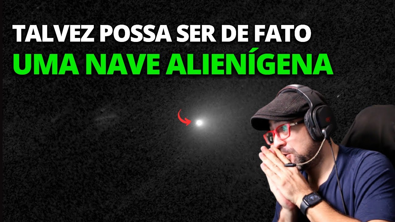O Cometa interestelar 3I/ATLAS pode ser uma Nave Extraterrestre!