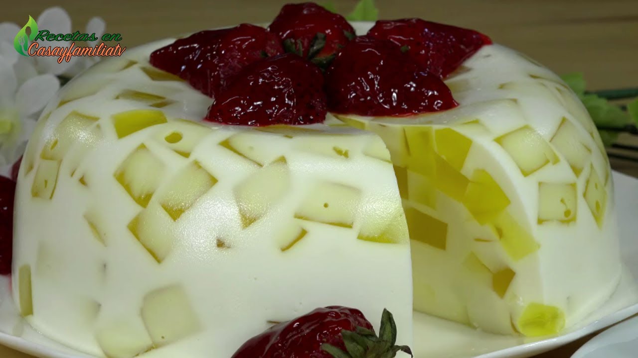 GELATINA CON LECHE SIN MOLDE con SABOR A SODA TIKI | IDEAL para TU NEGOCIO PARA EMPRENDER