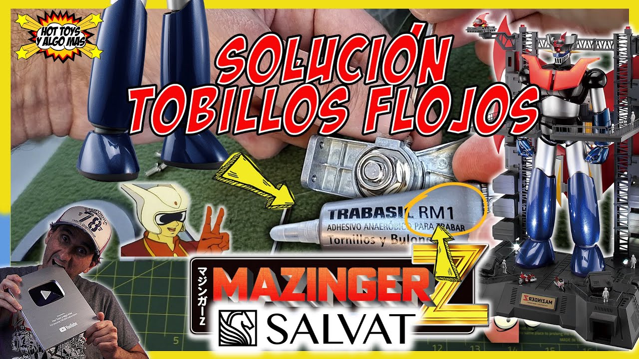 ⭕️ MAZINGER Z SALVAT Tobillos Flojos SOLUCIÓN! #mazingerz