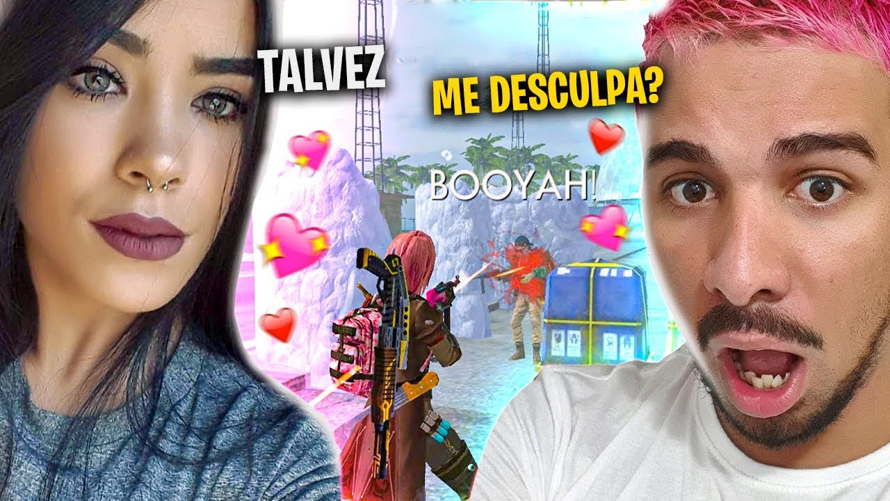 EU VOLTEI A NAMORA A GAROTA DO FREE FIRE ??