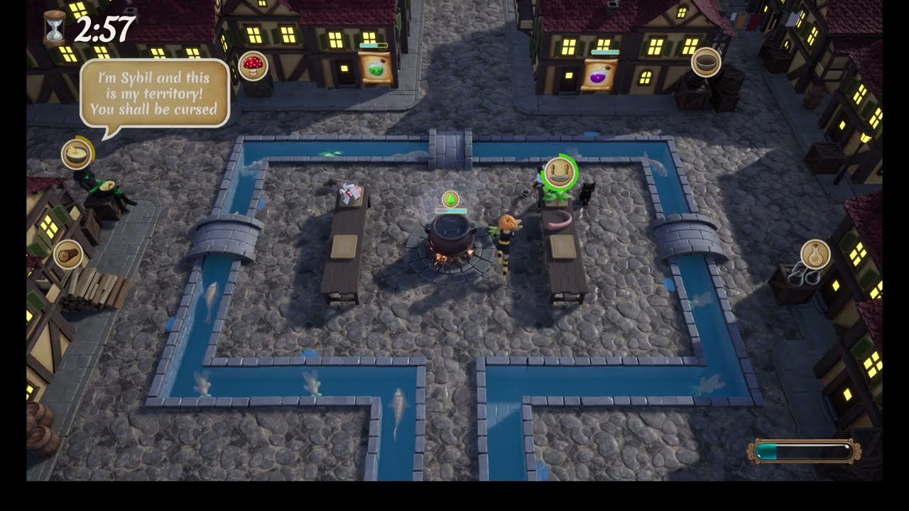 Witchtastic Level 26 (2 Player Co-Op) 3 Gems - No Commentary
