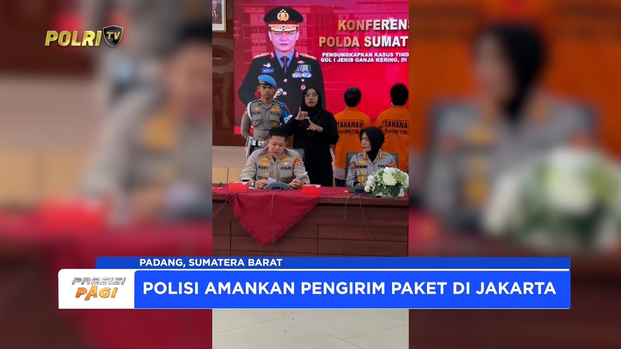 POLDA SUMBAR AMANKAN WNA ASAL BRAZIL PEMESAN GANJA