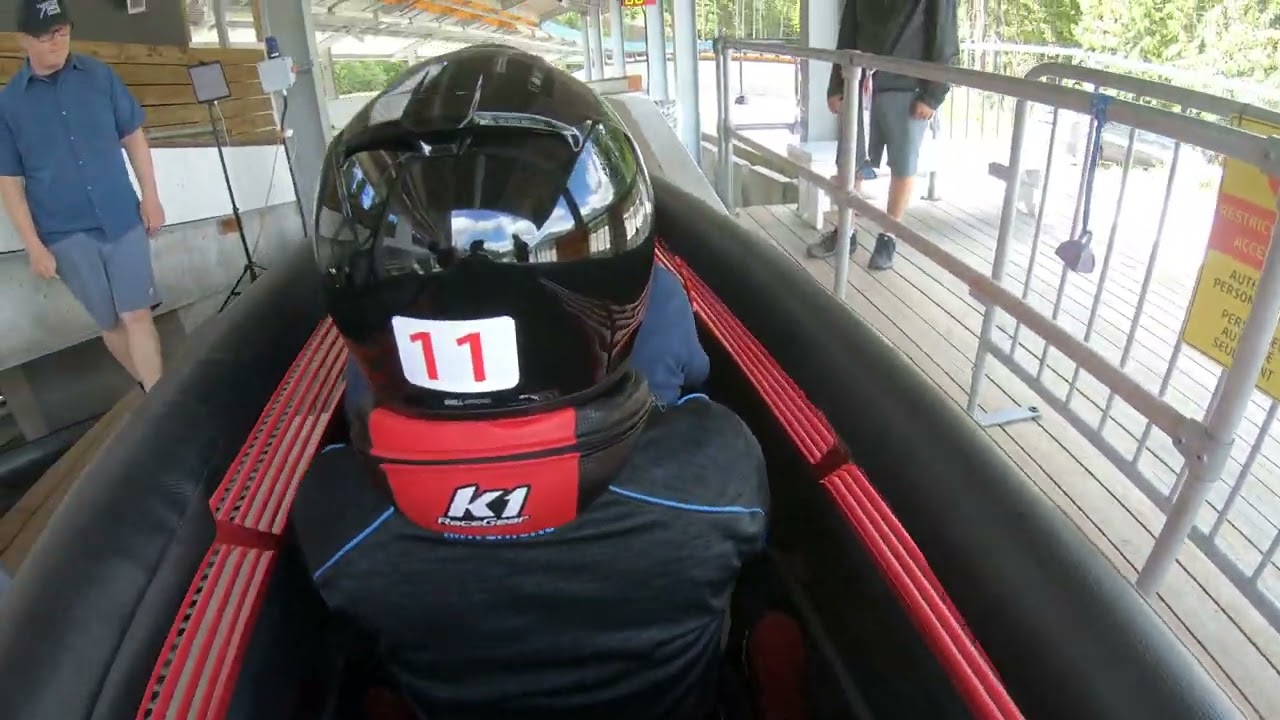 Whistler 2022 - Dan, Hannah, and Mike bobsled the Whistler Sliding Center's worlds fasted track!