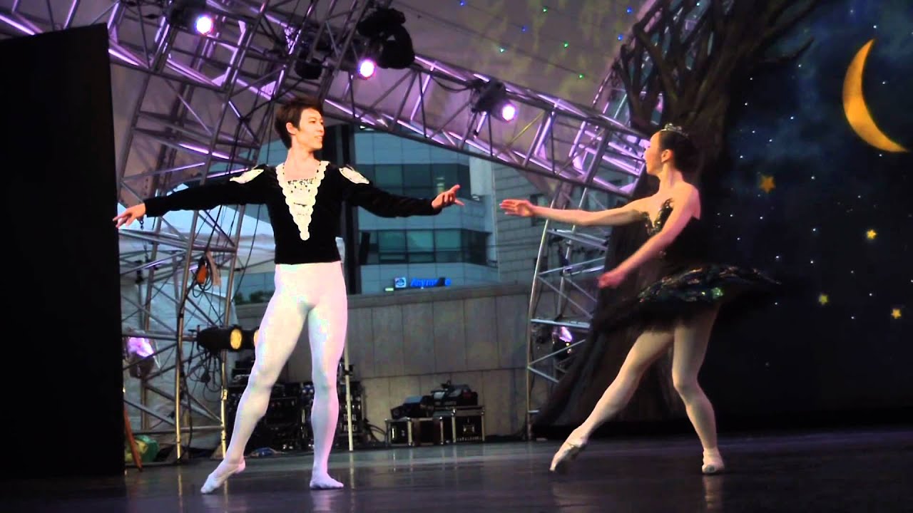 120506 백조의 호수 흑조 그랑파드되 박슬기 김기완