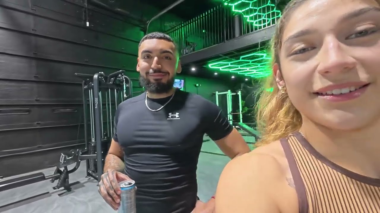 Our first workout together at my Brand New gym THE BOX Fitness!!!