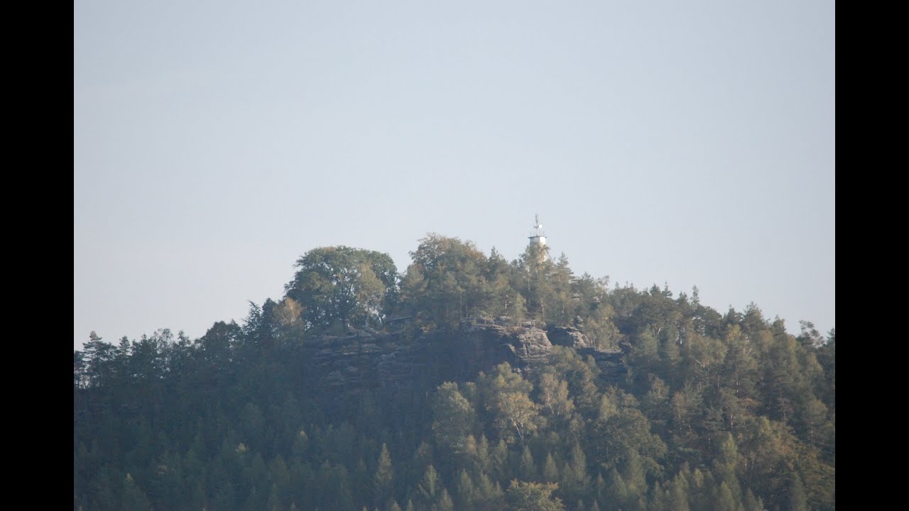 Caravan Camping Gohrisch in der Sächsischen Schweiz im Oktober 2020