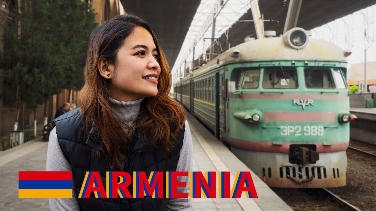 10 часов на ночном поезде до Еревана, Армения 🇦🇲
