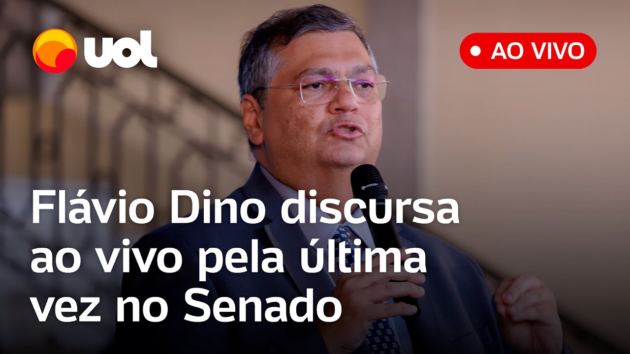 🔴 Flávio Dino discursa pela última vez no Senado antes da posse no STF; acompanhe ao vivo