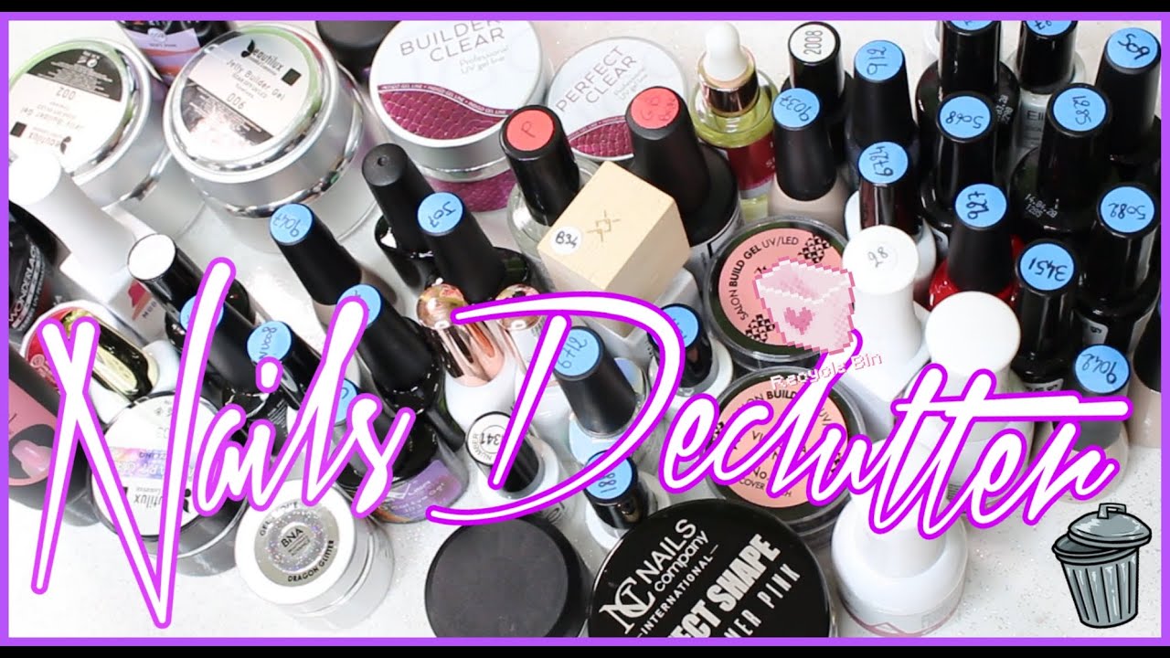 IL EST TEMPS DE TRIER MES PRODUITS ONGLES