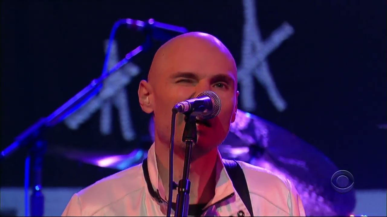 Smashing Pumpkins - "Tarantula" live on David Letterman 2007-07-09
