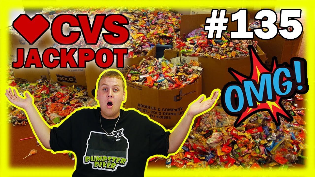 Dumpster Diving Candy BIGGEST JACKPOT Ever! Night 135