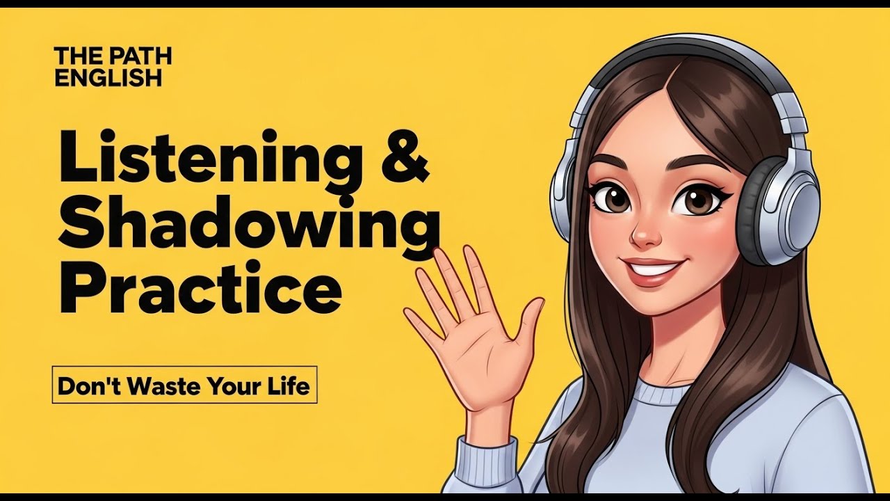 Stop Drifting Through Life 🔥 | Guided English Speaking Practice