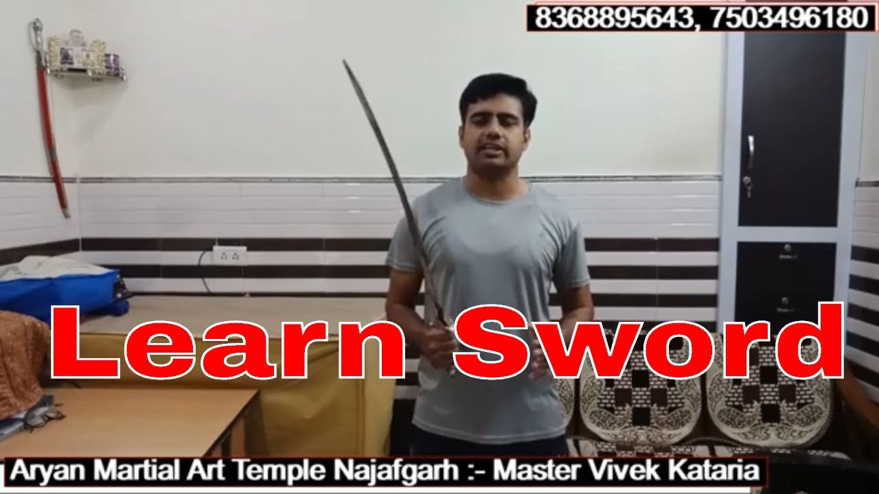 How to spin sword Hindi || how to move sword || how to learn sword || Master Vivek Kataria