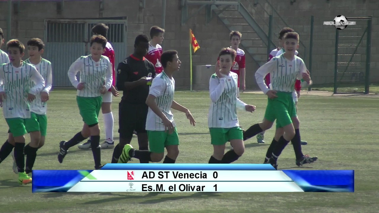 Partido División de Honor Infantil AD St Venecia / Olivar Es  Miralbueno el