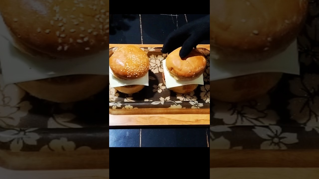 Treading Recipe Of Cheesy Tikki Burger #Shorts #Recipe #Tikki #Burger# Cheese #Cooking Channel