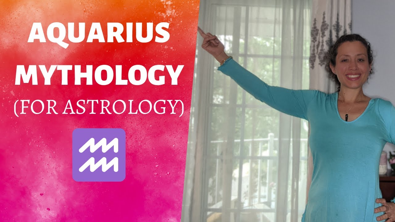 The REAL AQUARIUS zodiac MYTHOLOGY for Astrology ♒ FUN way to learn what AQUARIUS means in Astrology