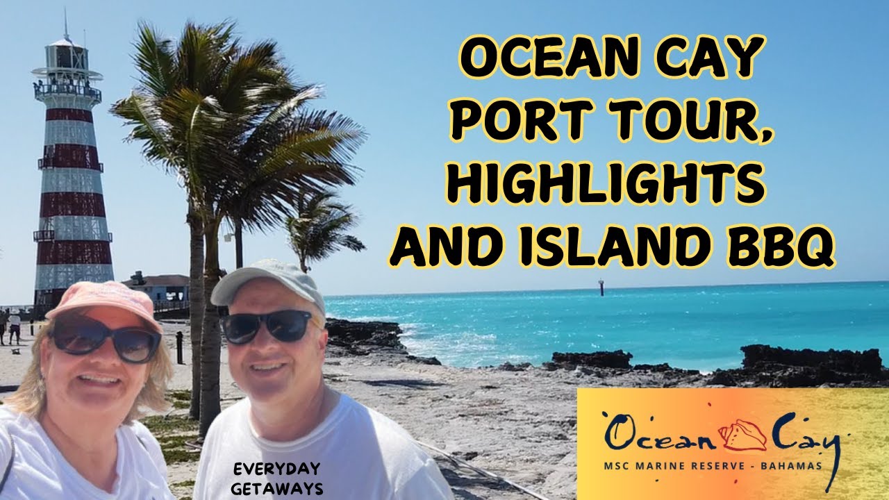 Ocean Cay Food and Port Tour / Ocean Cay Island BBQ / MSC Private Island Highlights and Food Options