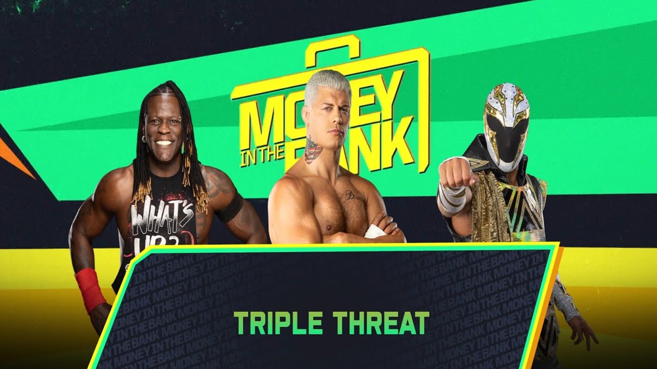 WWE FULL MATCH: Cody Rhodes vs R Truth vs Axiom : MONEY IN THE BANK Triple Threat (WWE 2K25)