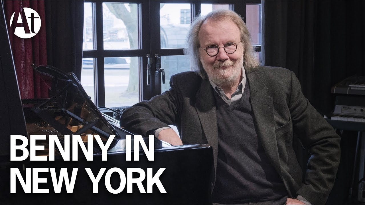 ABBA Benny Andersson performs 'Money, Money, Money' in New York at Guggenheim fundraiser
