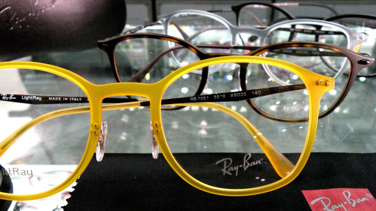 Ray Ban LightRay RB7051 Lighter Thinner Stronger 眼鏡