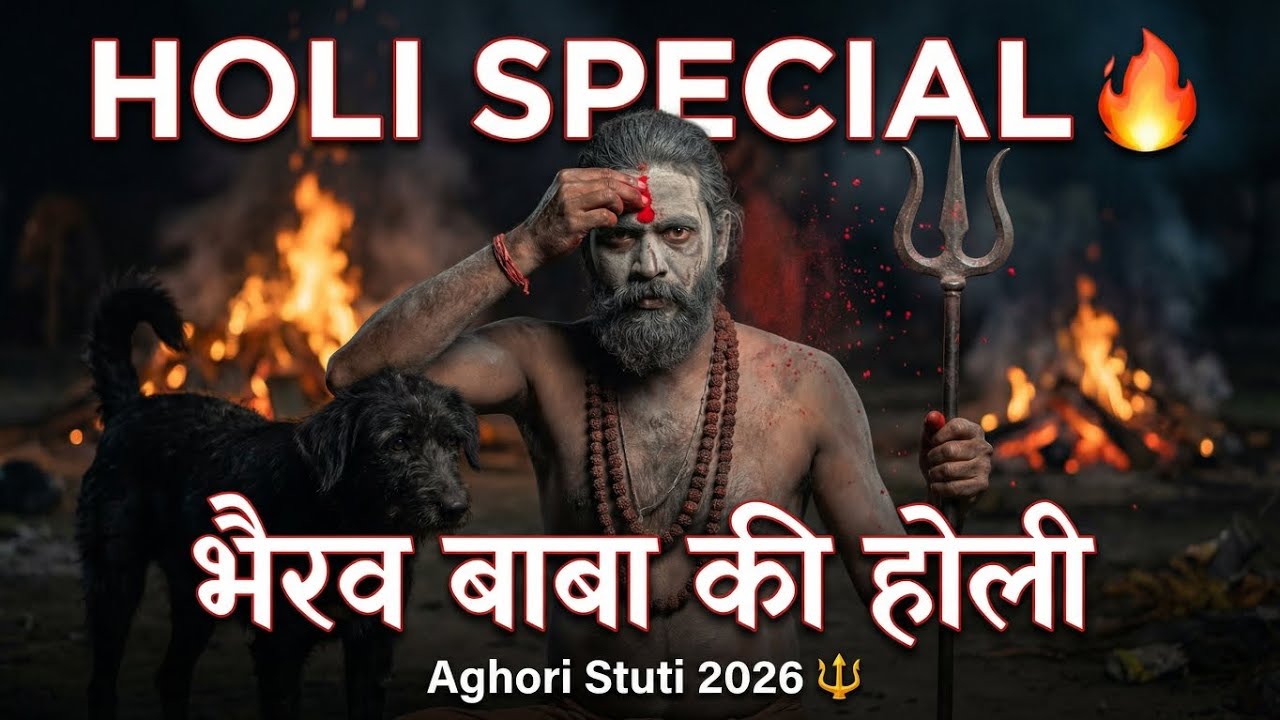 Bhairav Baba Ki Holi | Most Powerful Aghori Stuti 2026 | Kaal Bhairav Bhajan | VRD BONY