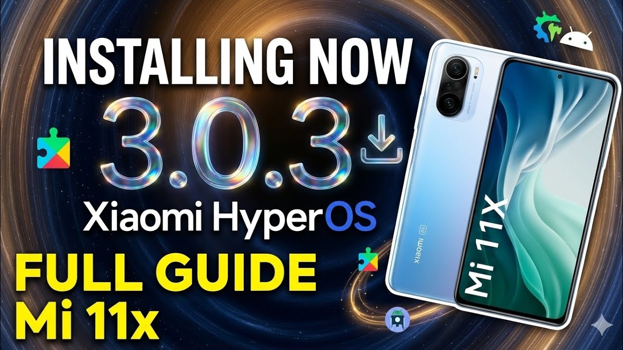 Mi 11x HyperOS 3.0.3 installing 