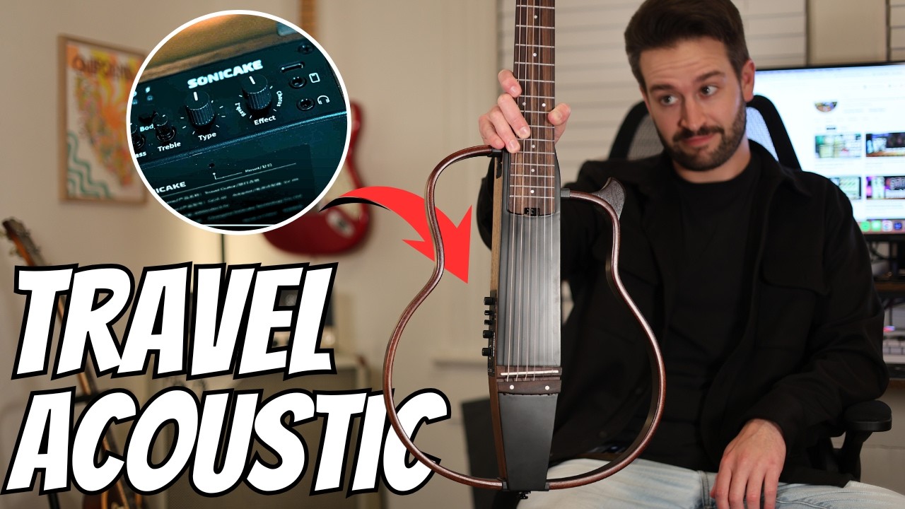 Идеальная электроакустическая гитара для путешествий | Sonicake QGT-01 Travel Guitar