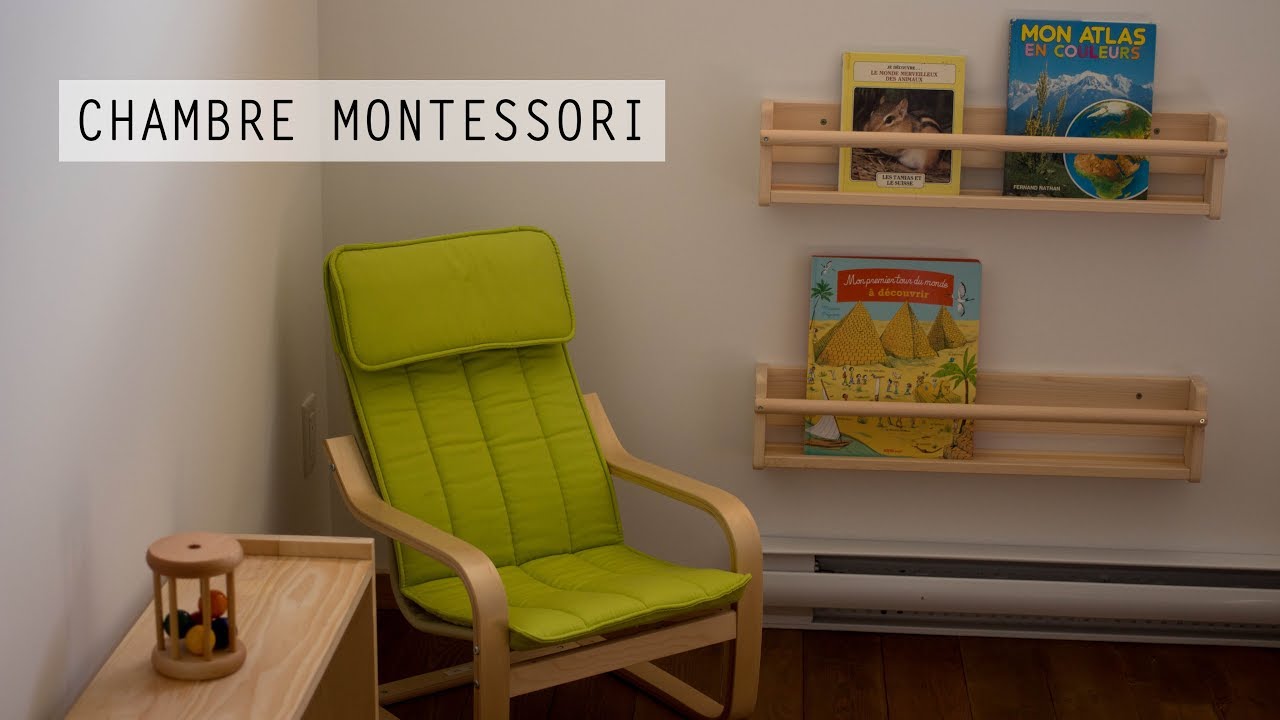 Notre chambre d'inspiration Montessori, minimaliste