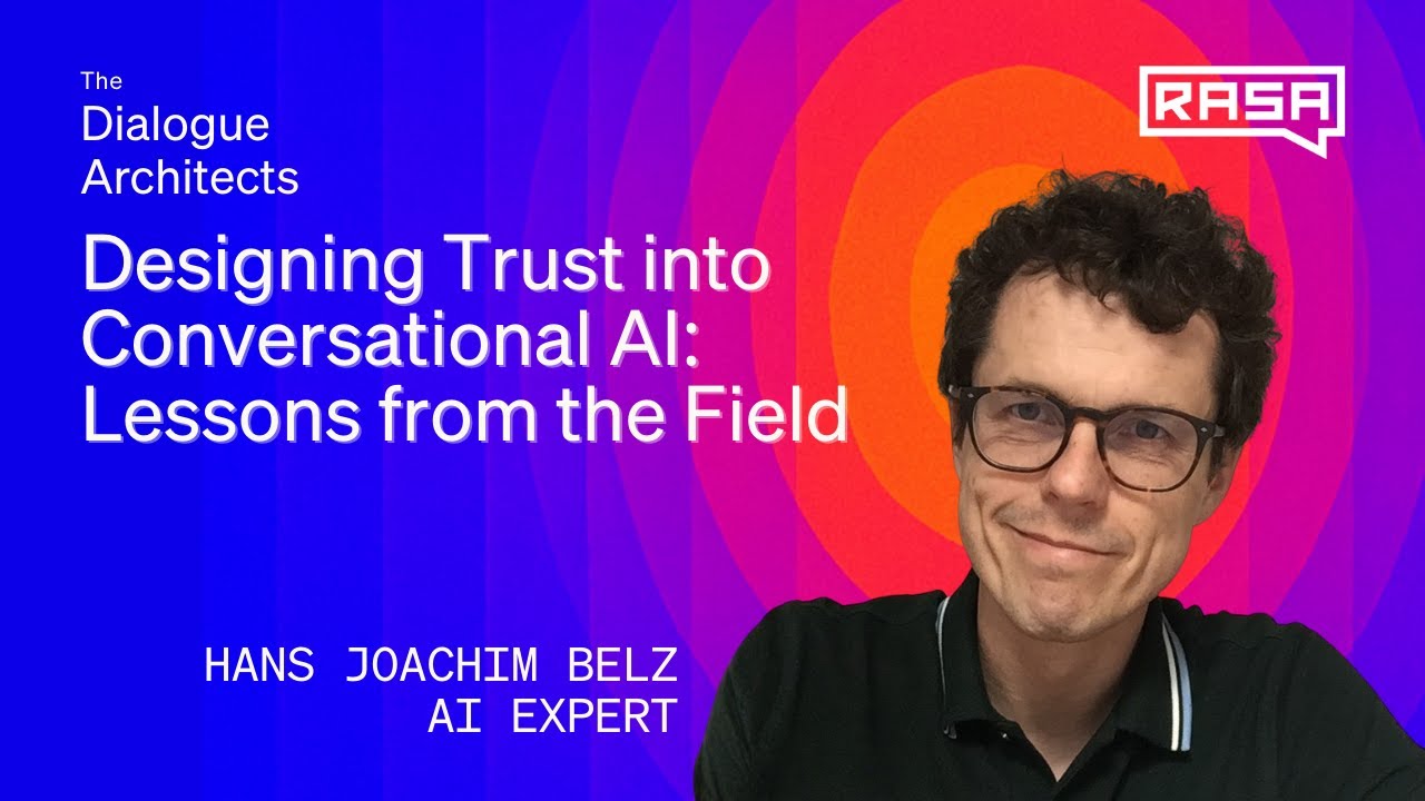 Designing Trust into Conversational AI: Lessons from the Field with Hans Joachim Belz