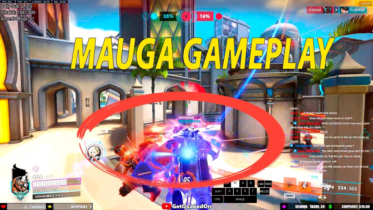 MAUGA IS HERE! IMBA! INSANE DAMAGE! GetQuakedOn Mauga Gameplay Season 7