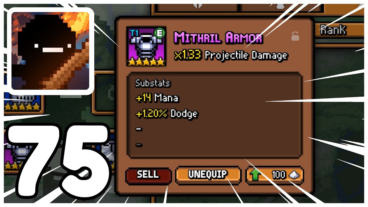 Mithril Armor LEVEL UP! - Days Bygone - Gameplay Walkthrough Part 75 (iOS, Android)
