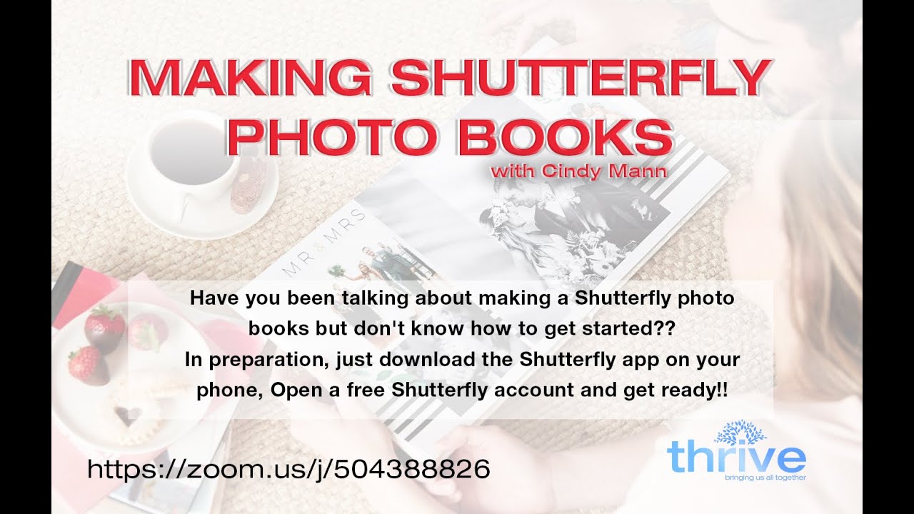 Making Shutterfly Photo Books - with Cindy Mann