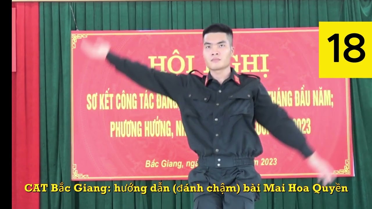 Mai Hoa Quyền 52 động tác đánh chậm
