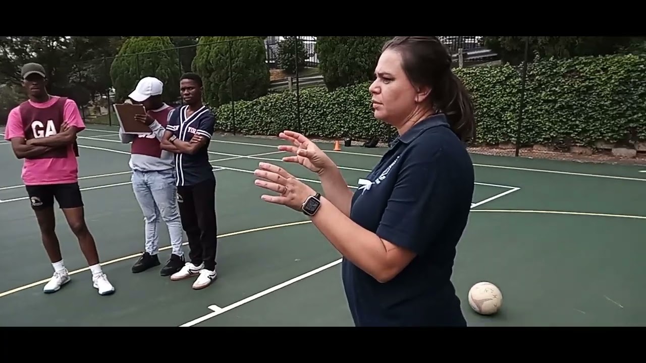 D13 Seniors Netball Workshop - Crawford College - Facilitator : Pof Chipeya Part 2