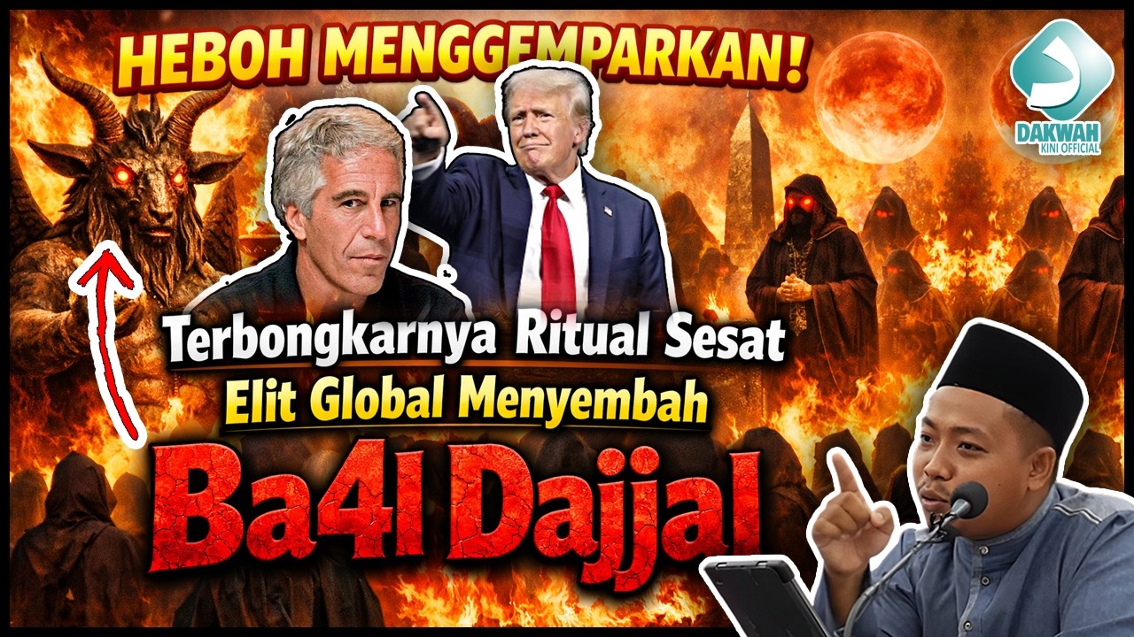 HEBOH MENGGEMPARKAN! Terbongkarnya Ritual Sesat Elit Global Menyembah Ba4l Dajjal | Ustadz M. Ridwan