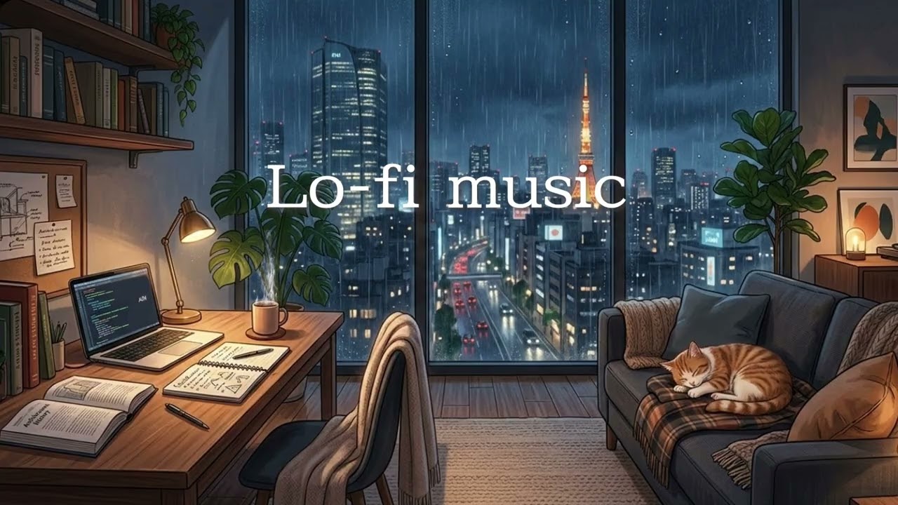 Emotional Lo-fi for Study & Reflection | Warm Nostalgic Chillhop【作業用BGM】
