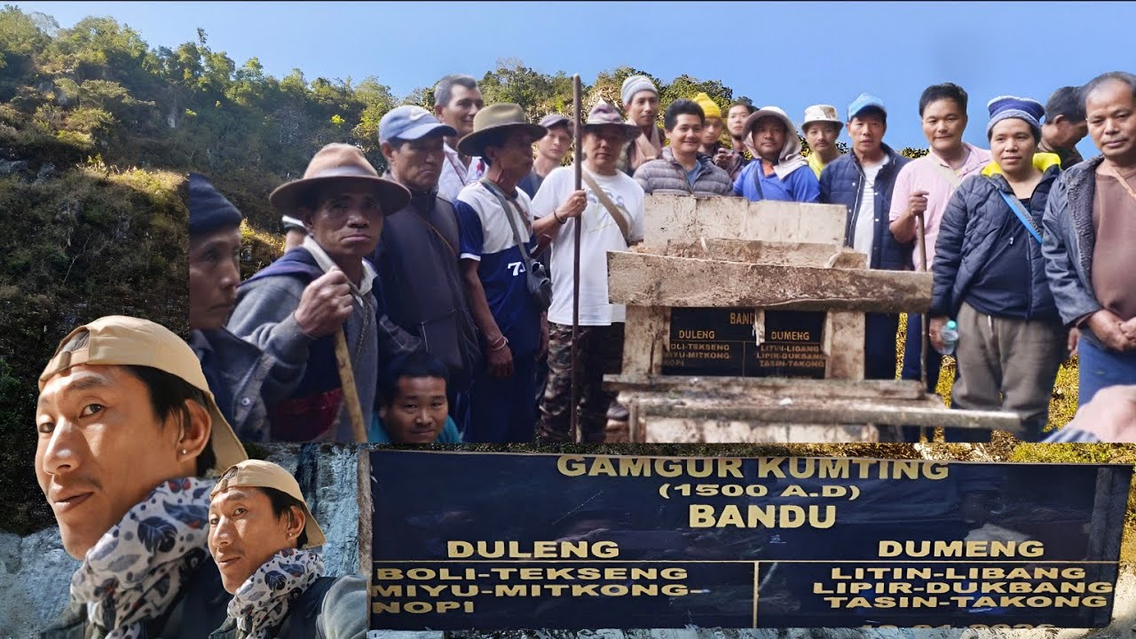 Laying Of Memorial Stone At Gamgur Kumting By The Bandu Clan On Dated - 13/01/2026.