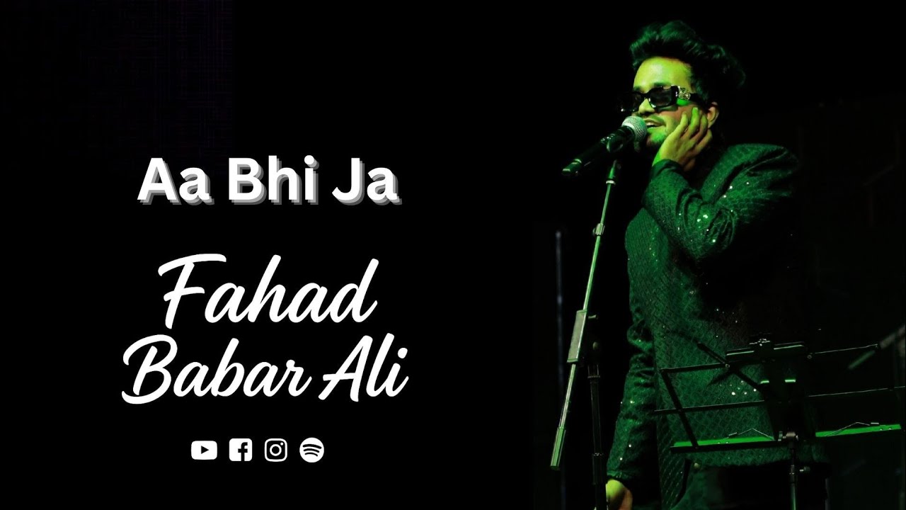 Aa Bhi Ja | EDM Fusion with Classical Vocals | Fahad Babar Ali | Official Song