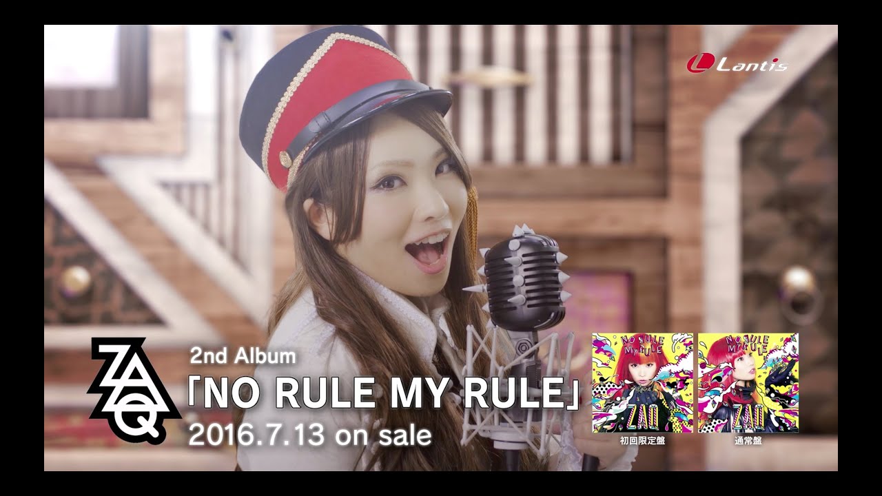 ZAQ / 2nd Album「NO RULE MY RULE」 - Music Video Short Size