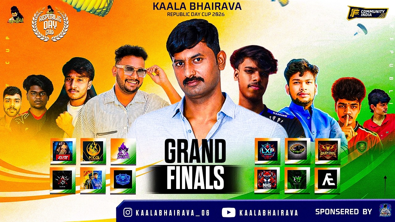 REPUBLIC DAY CUP 2026 || GRAND FINALE || DAY 13 || EPIC BATTLE START@FreeFireIndiaOfficial