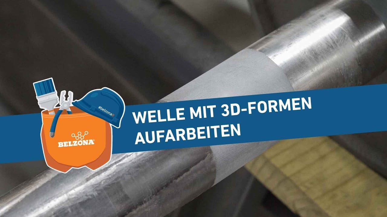 Welle Mit 3D-Formen Aufarbeiten