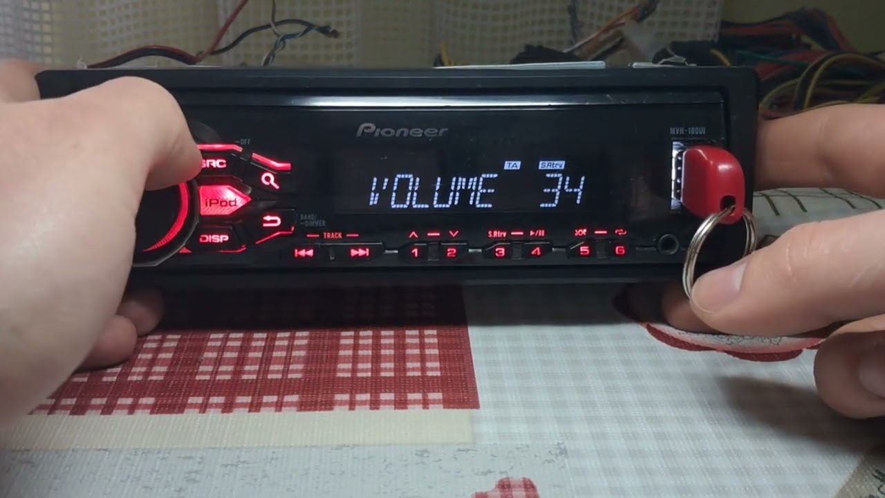 Pioneer MVH-180UI Car Stereo