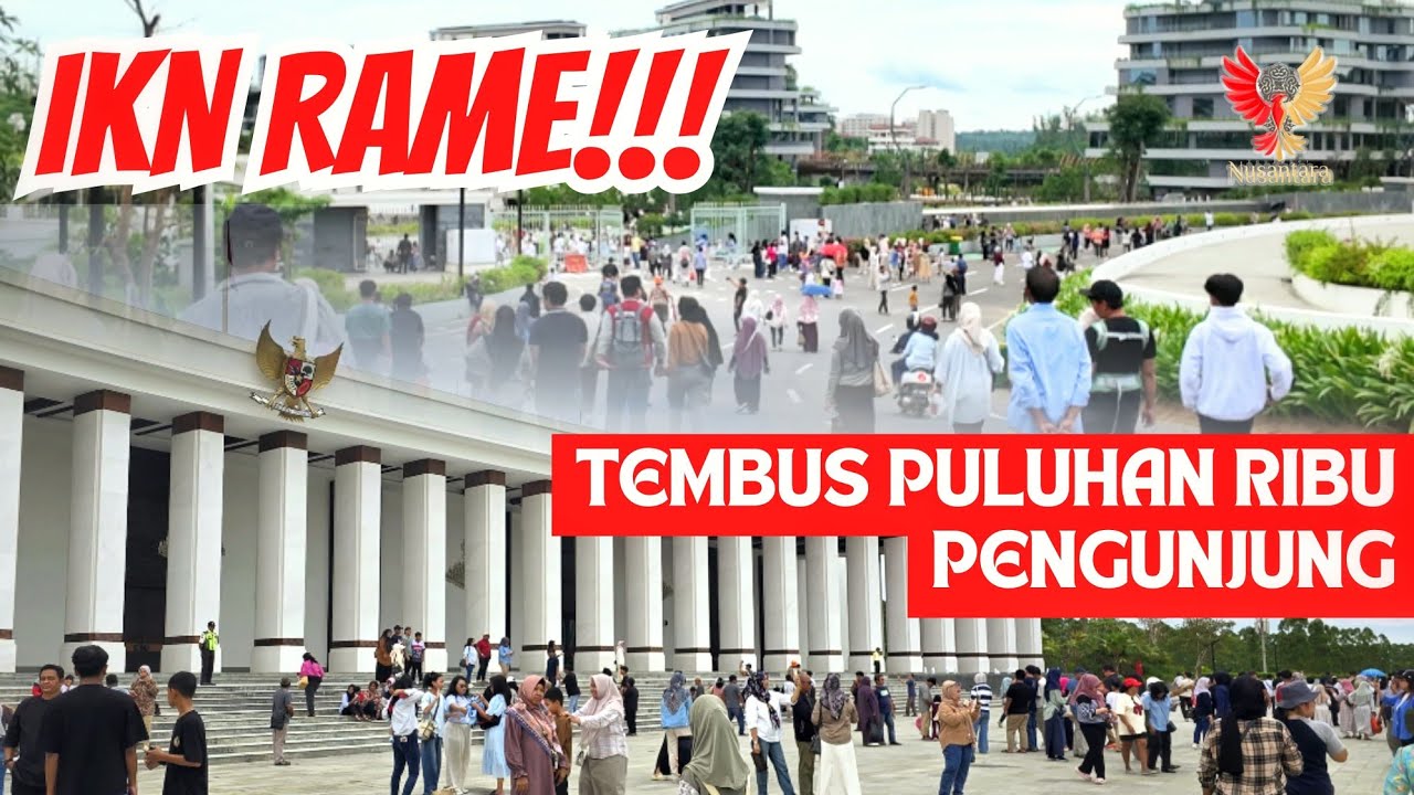 Istana Presiden Dibuka Untuk Masyarakat, Kunjungan ke IKN Semakin Membludak
