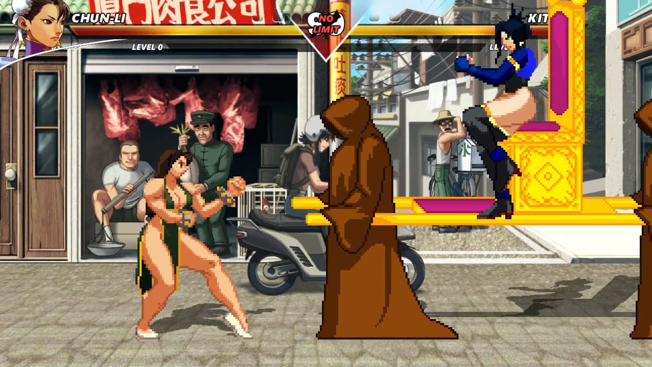 KITANA vs CHUN-LI - MK vs SF - REQUESTED BATTLE #50 - Street Fighter Hardest Difficulty Battle